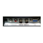 17" LCD Monitor (Black)  with VGA, BNC (1 in / 1 out) video and speakers