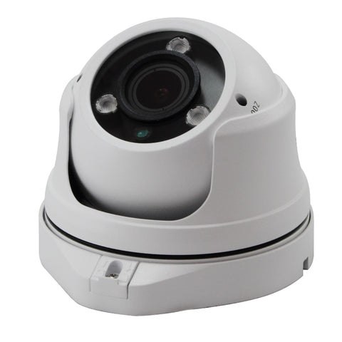 CMDW188 4-IN-1 AHD HD-TVI HD-CVI ANALOG 1080P NIGHTVISION WEATHERPROOF VARI-FOCAL DOME CAMERA - hybrid camera - white color