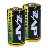 CR123A Zap Brand Batteries {Set of 2}