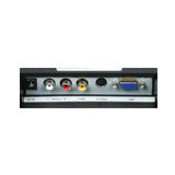 15" LCD Monitor (Black) with VGA, Composite (RCA) video, S-Vdeo and speakers