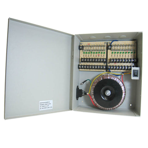 A gray power box