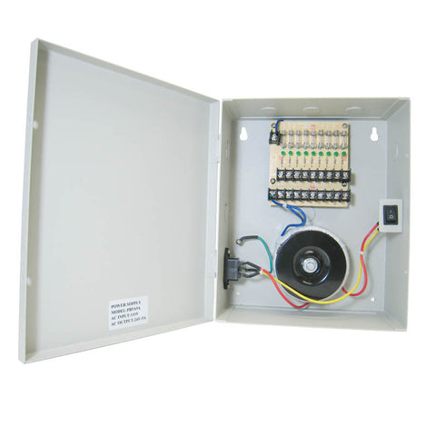 A gray power box