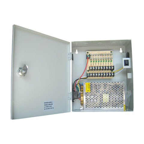 A gray power box