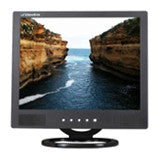 15" LCD Monitor (Black) with VGA, Composite (RCA) video, S-Vdeo and speakers