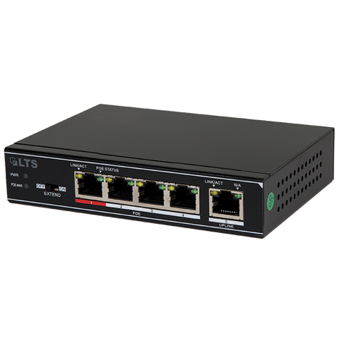 POE-SW401 -  4-Ports 100Mbps Unmanaged PoE Switch