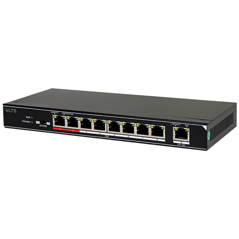 POE-SW801 / 8-Ports 100Mbps Unmanaged PoE Switch