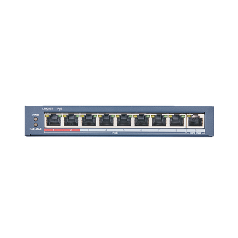 POE-SW801N PoE Port Switch with 1 Port Uplink