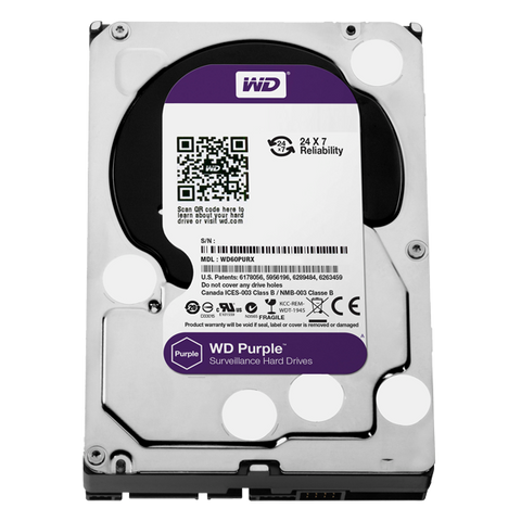 Western Digital Purple Surveillance Hard Drive - 5TB