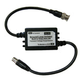 A black connector