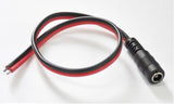 CBPFSNB Female cable pigtail, black color