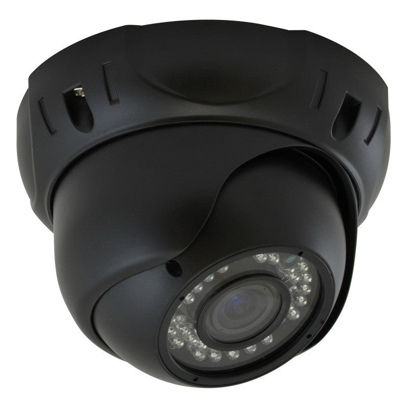 700 TVL Black Analog Dome Camera Security Hardware Store