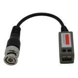 A black connector