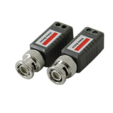 A black connector