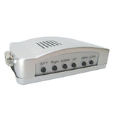 A white connector