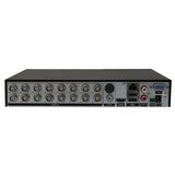 H.264 1080P 5-IN1 RECORDING STANDALONE DVR - 16 CHANNELS - Hybrid DVR - DVRJ1629S