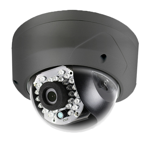 CMIP7442WB-28M Platinum Fixed Lens Dome IP Camera 4.1MP - 2.8mm - Black